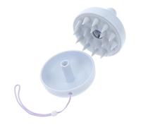 SAFIGLE Brosse à Cheveux Silicone Pour Massage Du Chevelu Amovible Avec Couvercle Et Cordon Suspendu Idéale Pour Soins Capillaires Et Pour Animaux Et Humains