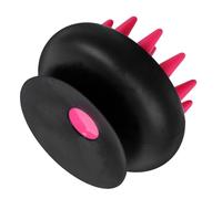 SAFIGLE Brosse de Shampooing pour Adultes Brosse de Massage Du Accessoire de Nettoyage Pratique pour Salon et Maison Effet et Relaxant Améliore la Circulation Sanguine Noir