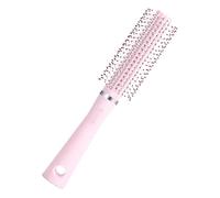 SAFIGLE Brosse Ronde Coiffante Pour Brushing Cheveux, Petite Taille Portable, Picots Lisses Prise, Pour Voyage Et Séchage, Adaptée Aux Femmes