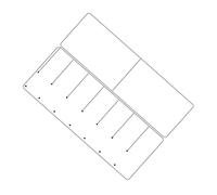 SAFIGLE Calendrier Magnétique Hebdomadaire Réfrigérateur Planificateur de Menu Effaçable Tableau Magnétique pour Frigo Organiseur de Planning Familial