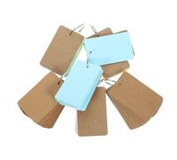 SAFIGLE Carnet de Notes Portable avec Anneaux Carnets de Vides pour Étudiants pour Mémos et Organisation Jaune Bleu Vert Blanc