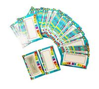 SAFIGLE Cartes à Gratter DIY Créatives Cartes Vœux Personnalisables Papier Épais pour Fêtes Cadeaux Garçon Fille et Activités Scolaires