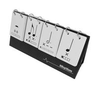 SAFIGLE Cartes Flash Rythmiques Calendrier Intégré pour Apprendre la Musique Outils de Formation Rythme Portables pour Étudiants Débutants Amélioration Précision et Terminologie Musicale