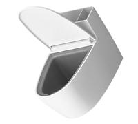 SAFIGLE Cendrier Mural Original Forme Toilettes Acier Inoxydable Couvercle Coupe-Vent pour Bureau Et Salle De Bain Décor Maison