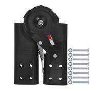 SAFIGLE Charnière de Verrouillage pour Échelle Pliante en Alliage D’Aluminium 5 CM avec Vis de Fixation Accessoire Robuste pour Échelle Escamotable de Grenier Pièce de Rechange Stable