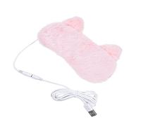 SAFIGLE Chauffant USB 3D Carton pour Yeux Cache-Œil de Sommeil Protecteur Anti-Lumière pour Détente et Beauté Outil de Relaxation Accessoire de Sommeil