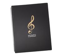SAFIGLE Classeur Partition Musique Multi-usage pour Partitions Piano Dossier Portable Étanche Pages Faces Rangement Organisé sans Reflet pour Bureau et Étude