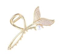SAFIGLE Clip De Requin Agrafe or Grand Accessoires De Cheveux Pour Femmes Style Pince à Cheveux Mat Petit Pinces Pour Cheveux Épais Griffe Extraits Bien Perle