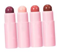 SAFIGLE Coffret de 4 Rouges à Mats Longue Tenue Gloss Repulpant Texture Douce Maquillage Personnalisé Fête Peau Foncée