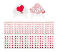 SAFIGLE Coins Photo Autocollants 240 Pièces pour Scrapbooking et Albums Autocollants D’Angle Adhésifs de Cœur et Lettres Love Accessoires Décoratifs pour Montage Photos