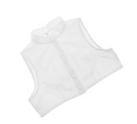 SAFIGLE Col De Feuilles De Lotus Chemises à Faux Col Pour Femmes Blans à lier Pour Femmes Train Détachable Pour La Robe De Chemise lier Dickey Pour Femme Coton Blanche