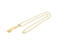 SAFIGLE Collier Pendentif Rasoir 1 Pièce Chaîne De Cou Pour Pull Décorations De Pull Chaîne De Pull Vêtements Masculins Décorations En Acier Titane Doré