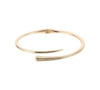 SAFIGLE Collier Ras-du-cou en Métal à Ressort Ouvert, Bijou Fantaisie Gros Collier Femme, Design Géométrique Minimaliste, Finition Lisse Résistante au Ternissement, Usage Quotidien