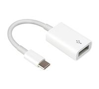 SAFIGLE Convertisseur USB-C vers USB Blanc en PC Compatible OTG pour Tablette, téléphone et périphérique Informatique