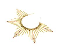 SAFIGLE Couronne de Cheveux Rétro Bandeau Halo Saint Valentin Accessoire Élégant et Chic pour Tenues de Déesse pour Anniversaire ou Fête