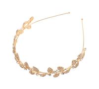 SAFIGLE Couronne De Mariage Dorées Bandeau Élégant Pour Mariage Et Prom Accessoire De Costume De Déesse