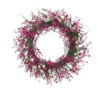 SAFIGLE Couronne Fougère Artificielles Colorées Guirlande Suspendue Légère pour Décoration Murale et Fête Maison Ornement Végétal Simulé Polyvalent