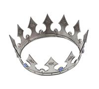 SAFIGLE Couronne Royale Pour Homme Élégant -Tête Baroque En Cristal Acrylique Pour Mariage Carnaval Fête Photographie Accessoires Pour Adultes Et Enfants