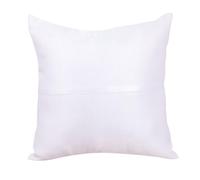 SAFIGLE Coussin Facile à Transporter et Ranger Carré Blanc Mariage en Polyester Porte-alliances Design Floral Délicat pour Cérémonie de Mariage