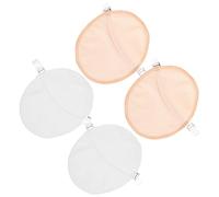 SAFIGLE Coussinets Anti-transpiration Aisselles en Polyester Bretelles Transparentes, Absorbants et Portables, Lot de 2 Paires pour Éviter L'embarras Quotidien