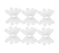 SAFIGLE Coussinets En Feutre Pour Pinces à Cheveux Goutte D’eau 100 Pièces 5 Cm Blanc Accessoires Diy Création Coiffures Bébés Et Petites Filles