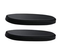 SAFIGLE Coussinets Remplaçables PU pour Accoudoirs de Chaise de Bureau et Gaming Design Moderne Installation Flexible sans Distinction de Côté Adaptés pour Fauteuils de Course et Chaises