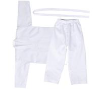 SAFIGLE de Karaté pour Adulte et Adolescent avec Ceinture Élastique Costume Entraînement Résistant à Tissu Respirant et Séchage Rapide Tenue Portable pour Karaté Professionnel