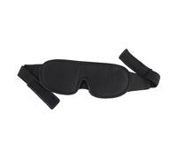 SAFIGLE De Nuit En Satin Pour La Sieste De Nuit Bloquant Le Sommeil De Sommeil Portable Tissu Noir