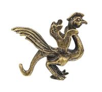 SAFIGLE Décoration de Bureau Laiton Délicate Phoenix Statue Rétro pour Salon et Couloir Ornement Miniature Artistique pour Décoration Intérieure