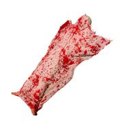 SAFIGLE Décoration d'halloween Extérieure Effrayante avec Corps Allongé Lumineux, Activation Sonore, Tissu et Plastique Solide, pour Fêtes et Scènes d'horreur