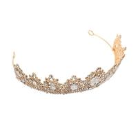 SAFIGLE Diadème Élégant pour Fête Anniversaire Accessoire de Rhinestones pour Costumes Tiare pour Fête et Événements Spéciaux