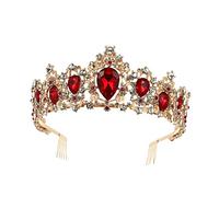 SAFIGLE Diadèmes Pour Femmes Cristal Avec Peigne Couronnes De Mariée Accessoires Pour Cheveux De Mariage