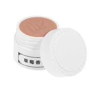 SAFIGLE Dissolvant De Faux Cils 12 g Crème Démaquillante Blanche Goût Fraise Pour Extensions De Cils Maquillage Yeux Sensible