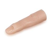 SAFIGLE Doigt Factice Silicone Réaliste pour Entraînement Nail Art Main Flexible Réutilisable Outil Pratique pour Manucure et Formation Professionnelle