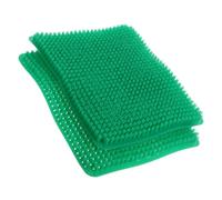 SAFIGLE Doublures de Litière pour Poulets Faciles à Nettoyer en Pp Vert 2pcs Coussins pour Nichoirs à Poules Réutilisables pour Pondoir Poule Poulailler