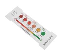 SAFIGLE Échelle Douleur EVA avec Goniomètre Plastique | Mesure précise des angles, tableau couleur, pour triage & rééducation, fiable, 16,5 x 5,5 x 0,1 cm