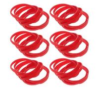 SAFIGLE Élastiques Rouges en Caoutchouc 50 X 5 MM, 500 G - Bandes Élastiques Résistantes pour Dossiers, Cahiers et Fournitures Scolaires, Extensibles et Polyvalentes pour Bureau, École et