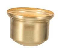 SAFIGLE Embout de Lampe Laiton Décoratif Robuste pour Lampes de Chevet et Lampadaires Accessoire Métallique Semi-ouvert pour Protection et Mise Valeur de Abat-jour