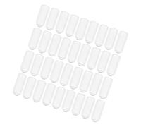 SAFIGLE Embouts En Caoutchouc Pour Bandeau 200 Pcs, Diamètre Intérieur 3,0 Mm, Transparent, Protection D'extrémité, Accessoires Cheveux Diy, Adaptés Aux Bandeaux 4 Mm, Usage Coiffure Et Bricolage