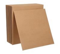 SAFIGLE Enveloppes Carrées en Papier Kraft Brun Épais 20 X 20 Cm, Lot de 20 Pochettes D’Invitation de Mariage et Rangement, Paquet Plats Écologiques pour Scrapbooking et Emballage Présent