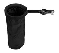 SAFIGLE Étui de Rangement de Batterie Noir en Tissu Oxford, Accessoire pour Instrument de Percussion, Paquet Portatif Résistant pour Batterie, Conteneur de Stockage Compact et Léger,