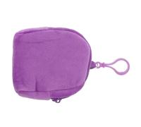 SAFIGLE Étui pour Écouteurs Peluche Pochette Porte-clés Étui De Voyage pour Petit Objet Rangement De Sac De Rangement Compact