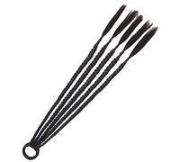 SAFIGLE Extension de Queue de Cheval Tressée Synthétique Longue Style Poisson pour Cheveux Fins ou Épais Coupe Ajustable pour Cosplay Fêtes et Carnaval