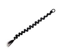 SAFIGLE Extension Queue de Cheval Tressée Perruque Longue pour Femmes Extensions Facile à Poser avec Pâte Douce