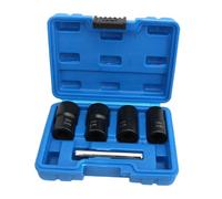 SAFIGLE Extracteur de Boulons et Écrous Endommagés Acier avec Coffret Portable et Fonction de Verrouillage pour Réparation Rapide et Sûre