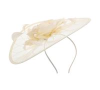 SAFIGLE Fascinators pour soirée thé : -tête pour femme avec plumes et maille pour cocktail de mariage - coiffure de soirée pour filles - accessoires pour cheveux