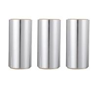 SAFIGLE Feuilles D'aluminium Pour Mise En Valeur Des Cheveux 3 Pièces 50m Surligner Papier Décoiffage Professionnelle Salon Et Manucure