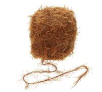 SAFIGLE Fil à Tricoter en Fibres Acryliques Douces Peau Fil à Crocheter Souple Coloré 15 CM Camel pour Bricolage et Confection Artisanale Écharpes et Accessoires