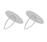 SAFIGLE Filtre à Théière en Acier Inoxydable 2 Pièces Passoire Fine pour Infusion Cérémonie Kung Fu Maintien Ferme pour Préparation Thé