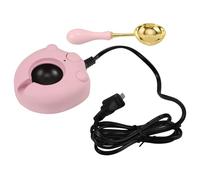 SAFIGLE Fondoir à Cire Électrique avec Cuillère à Cire Four pour Bâtonnets Et Perles De à Cacheter Appareil à Fondre La